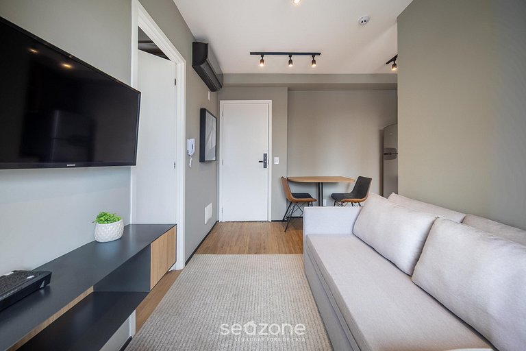 Apto en Condo c/ Piscina a 270 m del Metro GAB0032