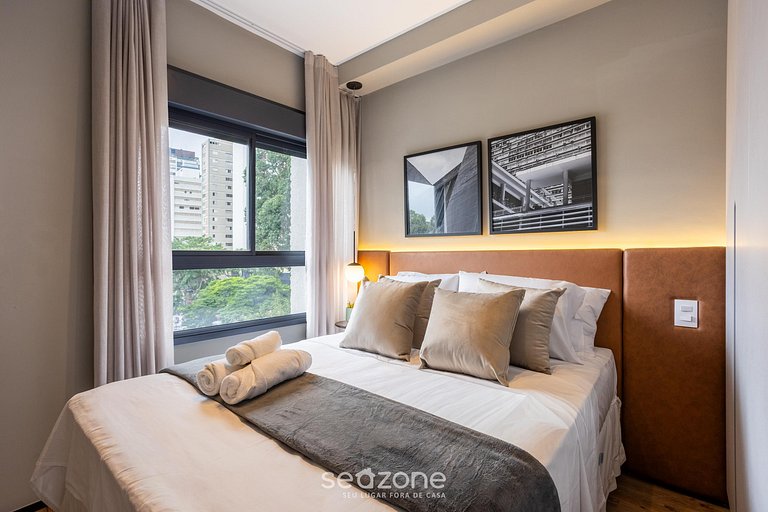 Apto en Condo c/ Piscina a 270 m del Metro GAB0032