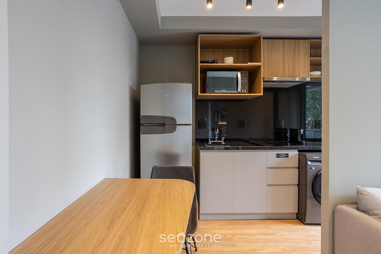 Apto en Condo c/ Piscina a 270 m del Metro GAB0032