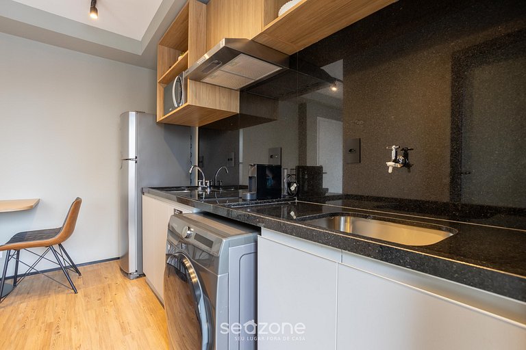 Apto en Condo c/ Piscina a 270 m del Metro GAB0032