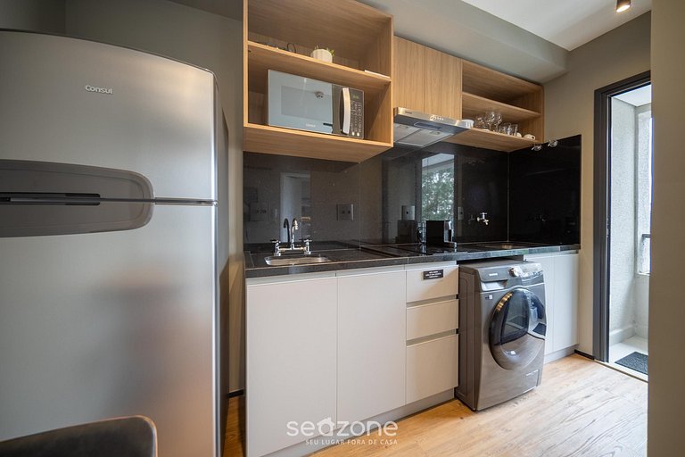 Apto en Condo c/ Piscina a 270 m del Metro GAB0032