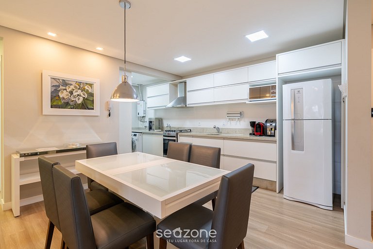 Apto c/ Churrasqueira a 400m da Praia CMN0104