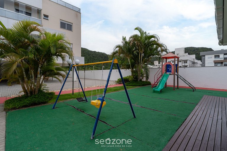 Apto c/ Churrasqueira a 400m da Praia CMN0104