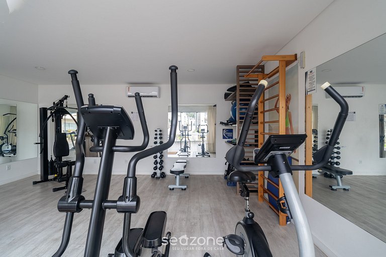 Apto c/ Churrasqueira a 400m da Praia CMN0104