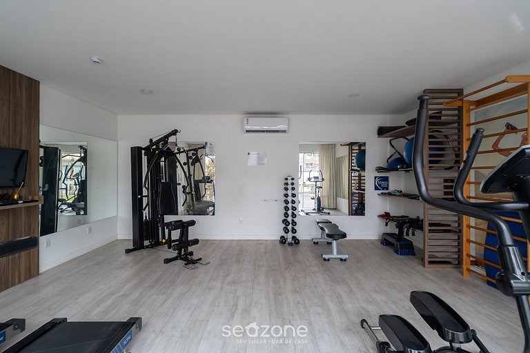 Apto c/ Churrasqueira a 400m da Praia CMN0104