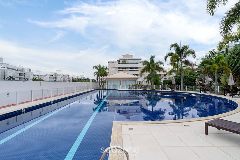 Apto c/ Churrasqueira a 400m da Praia CMN0104