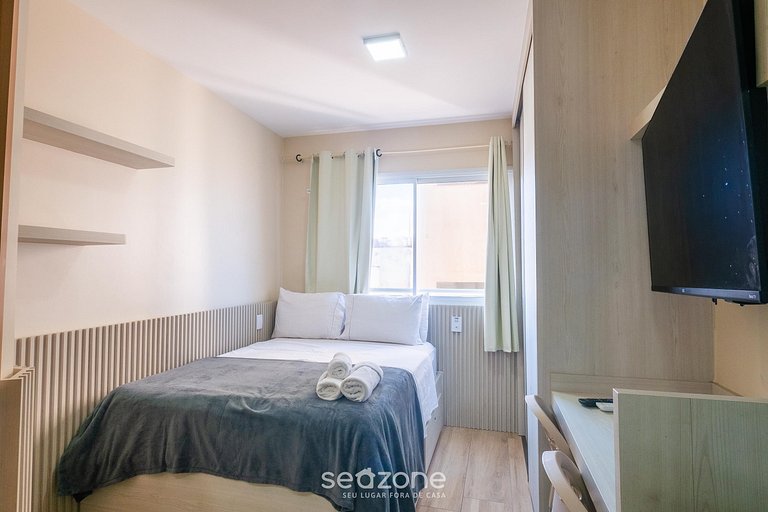 Estudio en edif. c/ piscina, 70m del mar SMA0314