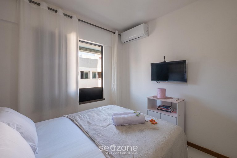 Apto em Cond. c/ Piscina a 300m da Praia HOR0285