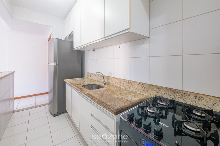 Apto en Cond. c/ Piscina 300 m de la Playa HOR0285