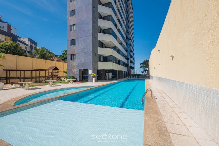 Apto en Cond. c/ Piscina 300 m de la Playa HOR0285