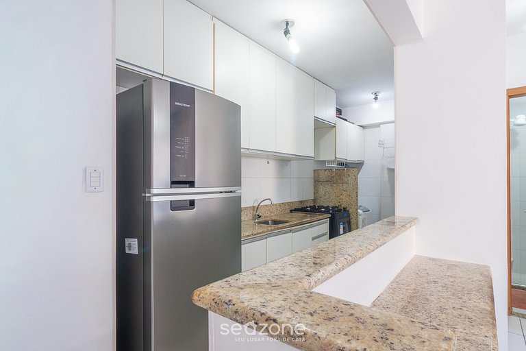 Apto en Cond. c/ Piscina 300 m de la Playa HOR0285