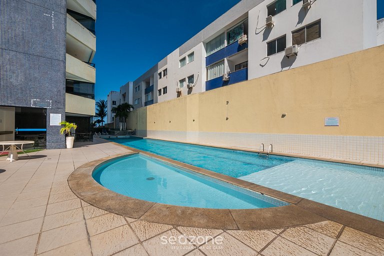 Apto em Cond. c/ Piscina a 300m da Praia HOR0285