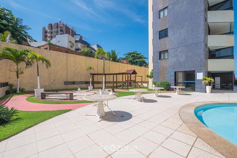 Apto en Cond. c/ Piscina 300 m de la Playa HOR0285