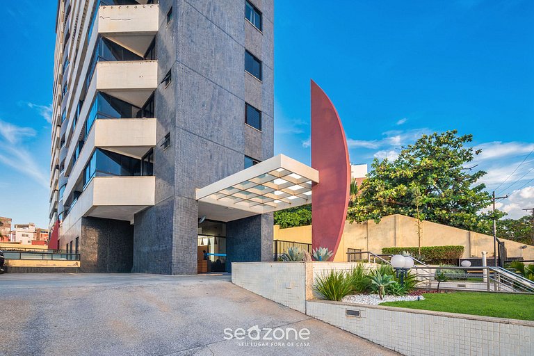 Apto em Cond. c/ Piscina a 300m da Praia HOR0285