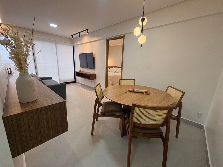 Apto em Cond. c/ Piscina no Setor Bueno OBD1501