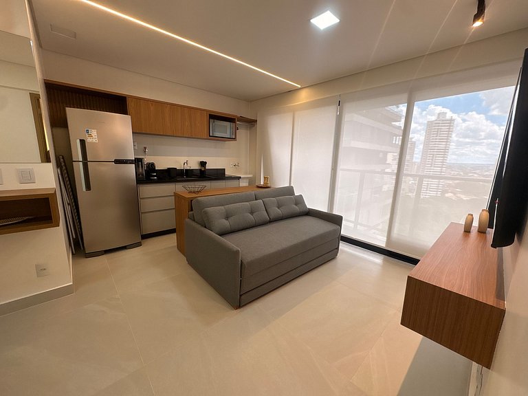 Apto en Cond. c/ Piscina en Setor Bueno OBD1501