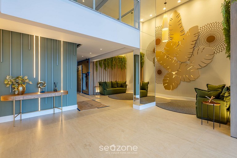 Apto en Cond. con Piscina y Vista Mar BHC1206