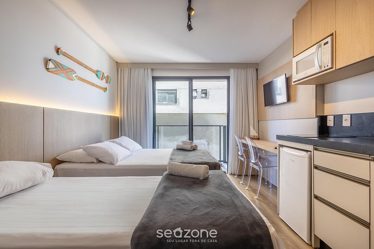 Estudio c/ Balcón a 50 m de la Playa PSO0405