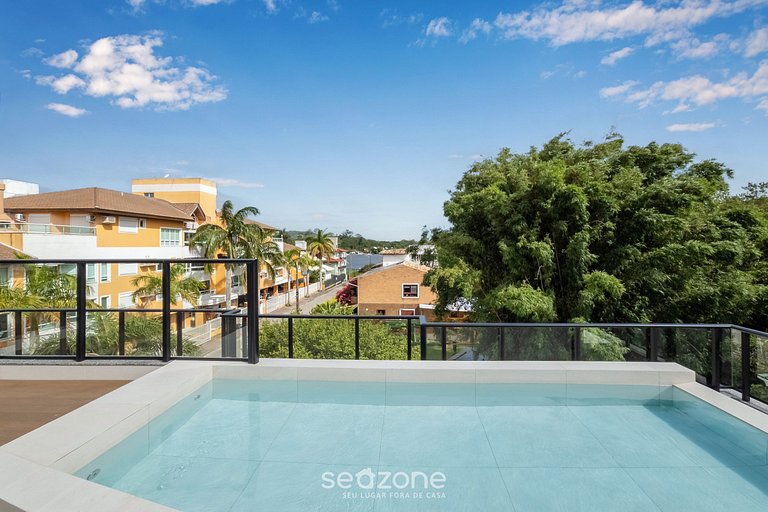 Apt en centro Lagoa rooftop c/piscina LST0011