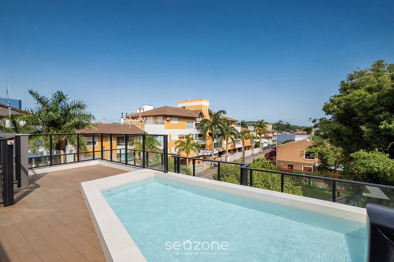 Apt en centro Lagoa rooftop c/piscina LST0011