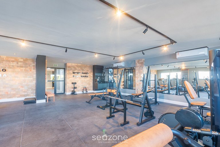 Studio em Cond. c/ Piscina e Vista mar SBZ0207