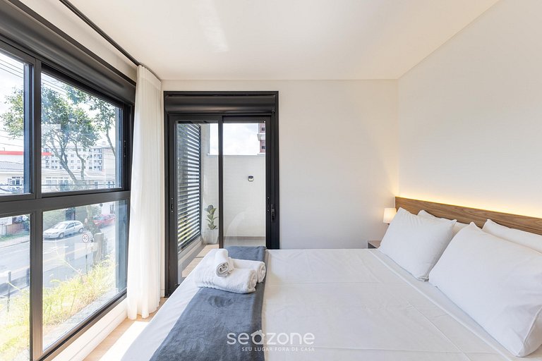 Apto de 1-DR c/ barbacoa en Boa Vista PLA0201