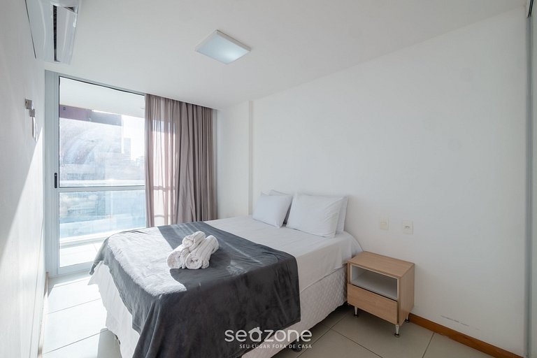 Apto c/ balcón y vista frente al mar EXP0311