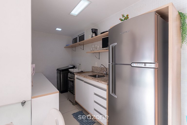 Apto c/ balcón y vista frente al mar EXP0311