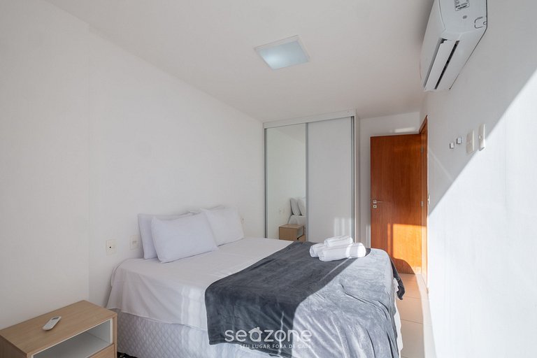 Apto c/ balcón y vista frente al mar EXP0311