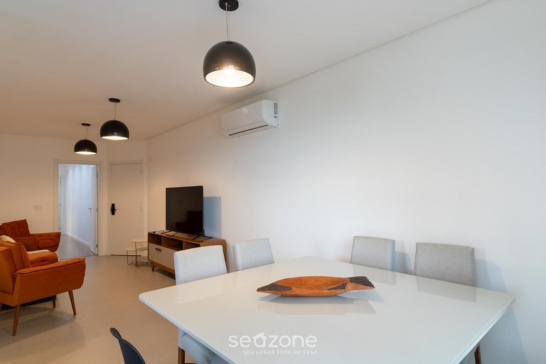 Apto c/ Jacuzzi a 220 m da Praia ARF0504