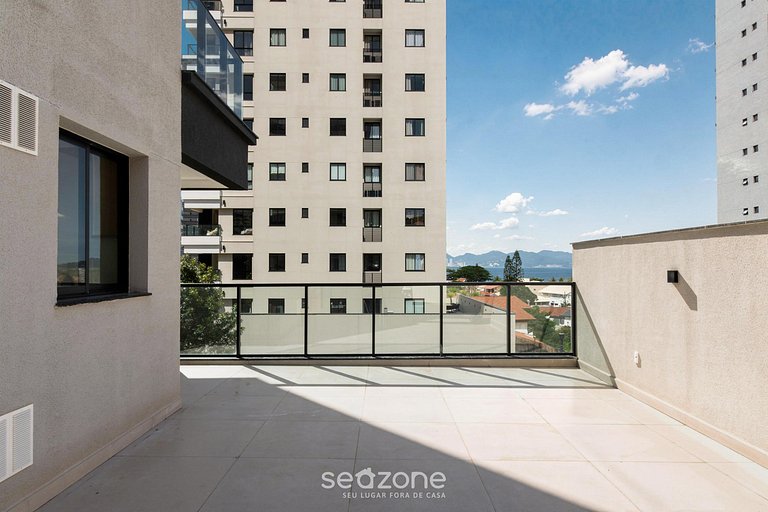 Apto c/ Jacuzzi a 220 m da Praia ARF0504