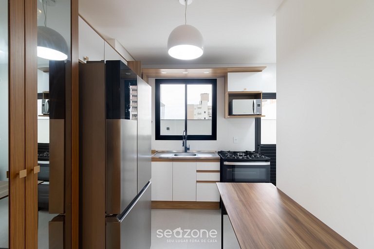 Apto c/ Jacuzzi a 220 m da Praia ARF0504