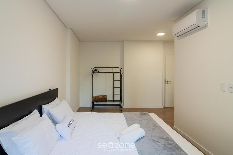 Apto c/ Jacuzzi a 220 m da Praia ARF0504