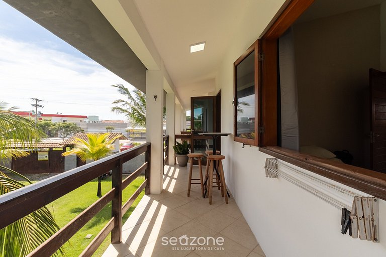 Apto en Cond. c/ Piscina 500 m de la Playa ENL0002