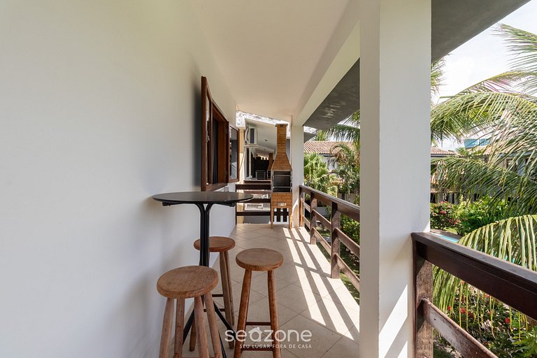 Apto em Cond. c/ Piscina a 500m da Praia ENL0002