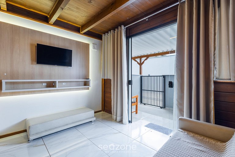 Chalé em cond. c/ churrasqueira e fogueira VIL0004