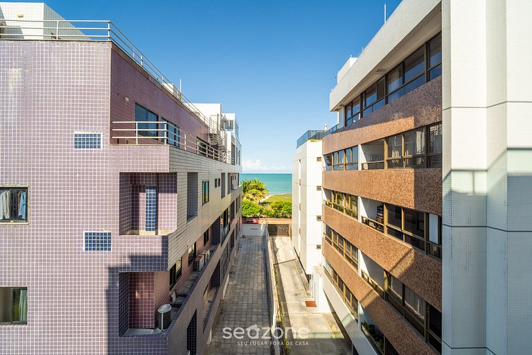 Apto em Cond. c/ Piscina a 110m da Praia VEM0306