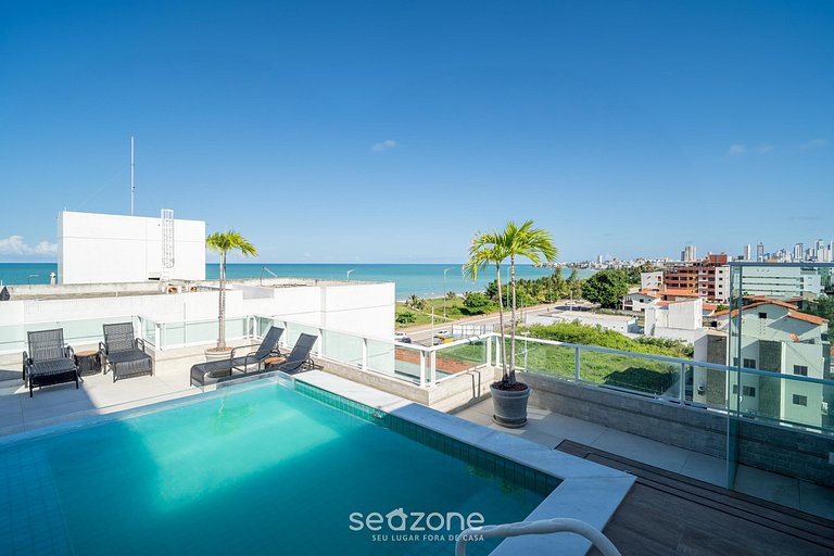 Apto em Cond. c/ Piscina a 110m da Praia VEM0306