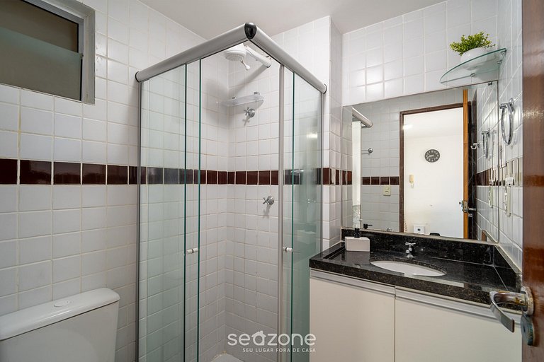 Apartamento charmoso a 110 metros da praia VEM0306
