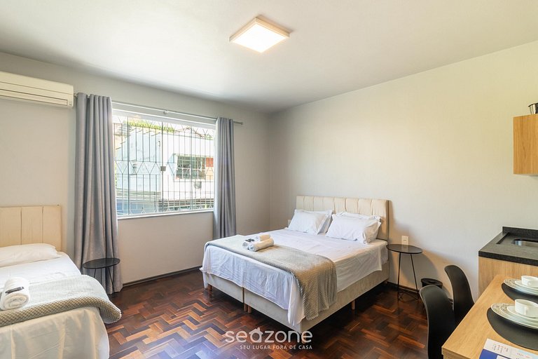 Studio em cond. c/ garagem em Blumenau OLA0004