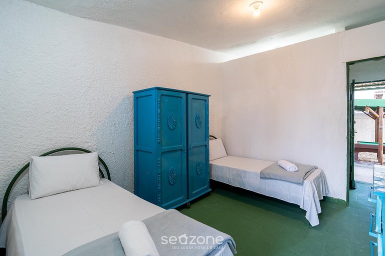 Casa c/ 5QTs e Piscina a 200 m da praia FPL0228