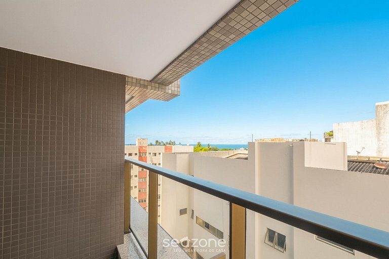 Apto en edif. c/ piscina, a 800 m del mar EDF0208