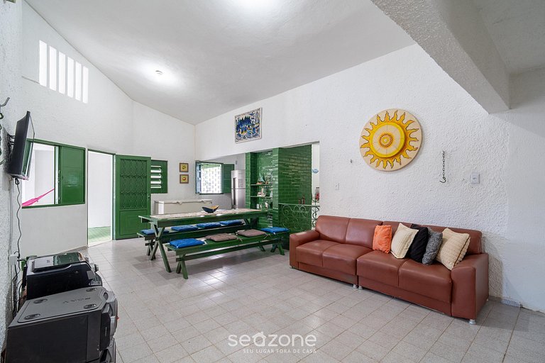 Casa c/ 5QTs e Piscina a 200 m da praia FPL0228