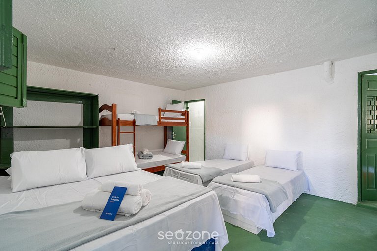 Casa c/ 5QTs e Piscina a 200 m da praia FPL0228