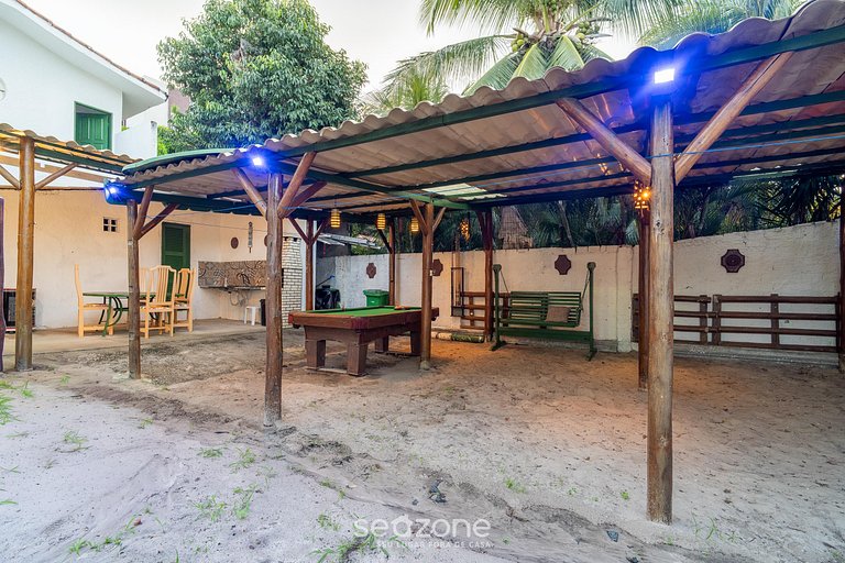 Casa c/ 5QTs e Piscina a 200 m da praia FPL0228