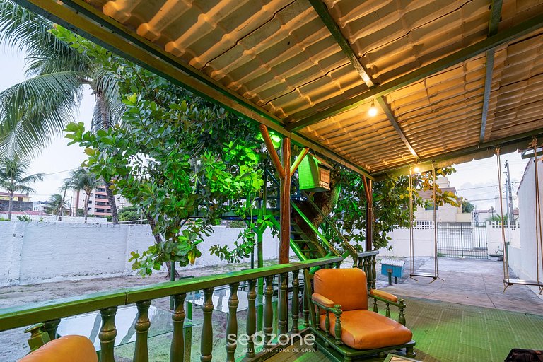 Casa c/ 5QTs e Piscina a 200 m da praia FPL0228