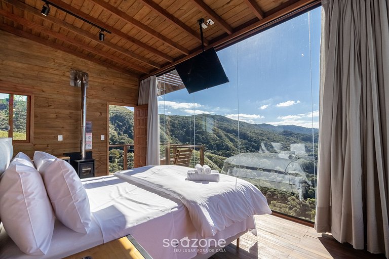 Cabana com vista fantástica e jacuzzi VST029