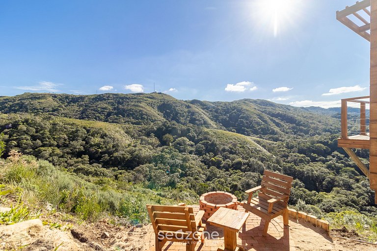 Cabaña con fantástica vista y jacuzzi VST029