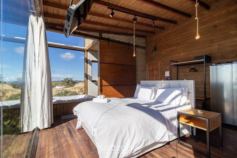 Cabaña con fantástica vista y jacuzzi VST029