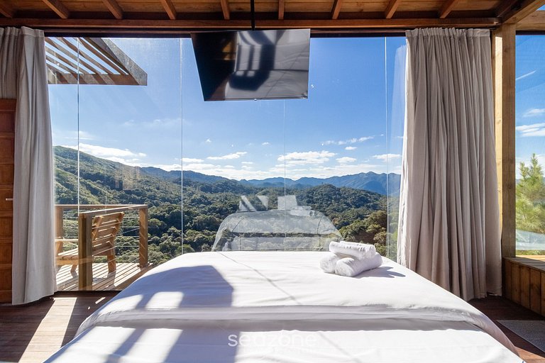 Cabaña con fantástica vista y jacuzzi VST029